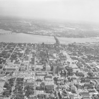 Aerial View of Downtown Louisville, Louisville, Kentucky