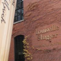 Louisville Slugger and Museum and Factory Brick Logo